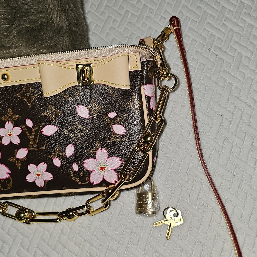BEAUTIFUL X Takashi Murakami 2025 Cherry Blossom Pochette Accessoires - Picture 6 of 14
